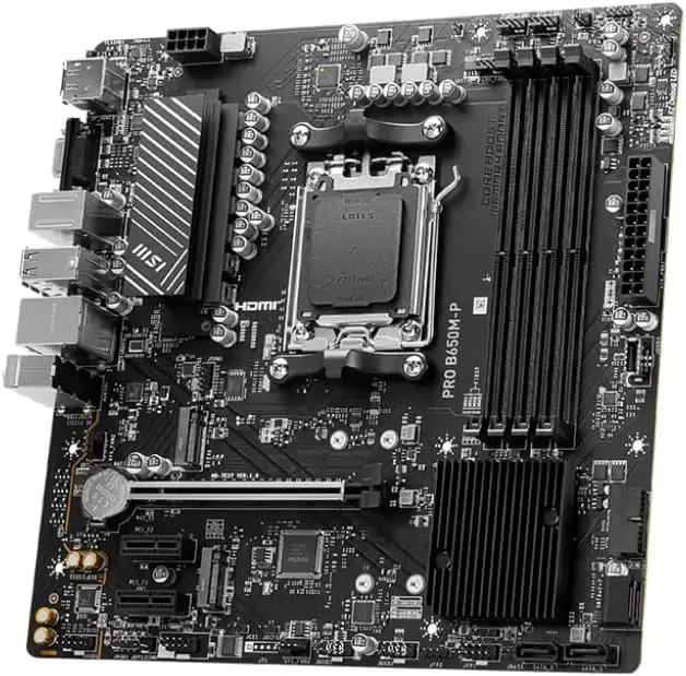 לוח אם MSI PRO B650M-P DDR5 AMD תמונה 3