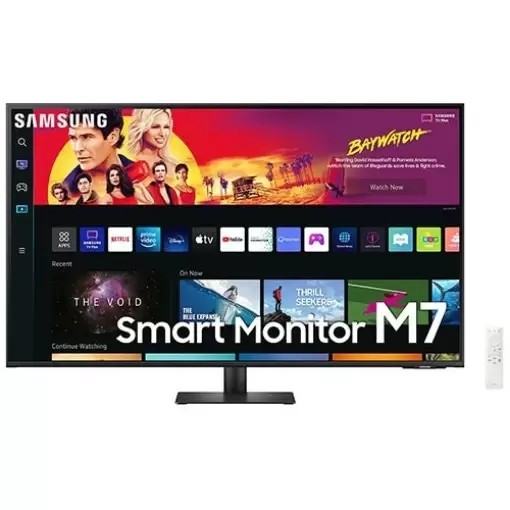 מסך מחשב SAMSUNG 43 4K/SMART/S43BM700UM/TYPE C+HDMI/Speakers