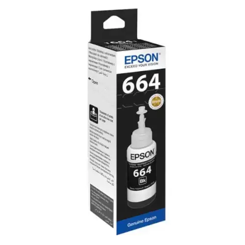 בקבוק דיו EPSON T6641 BLACK