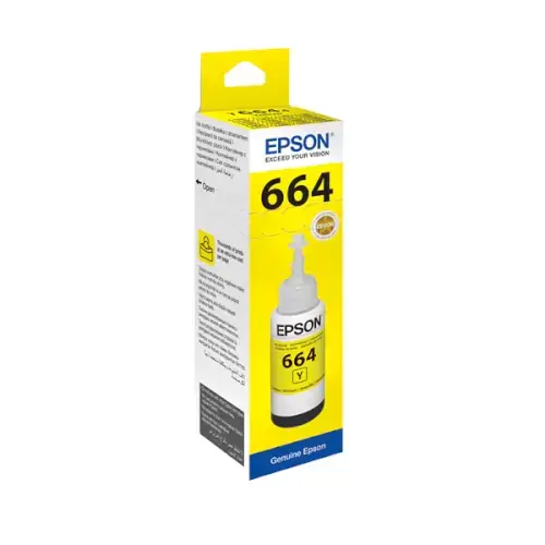 בקבוק דיו EPSON T6644 YELLOW