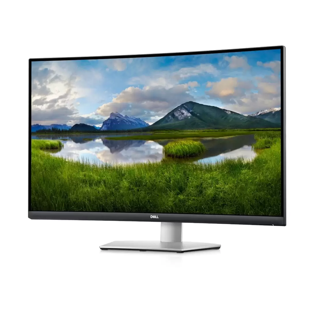 מסך מחשב קעור Dell ''32 Curved 4K UHD Monitor 80cm תמונה 2