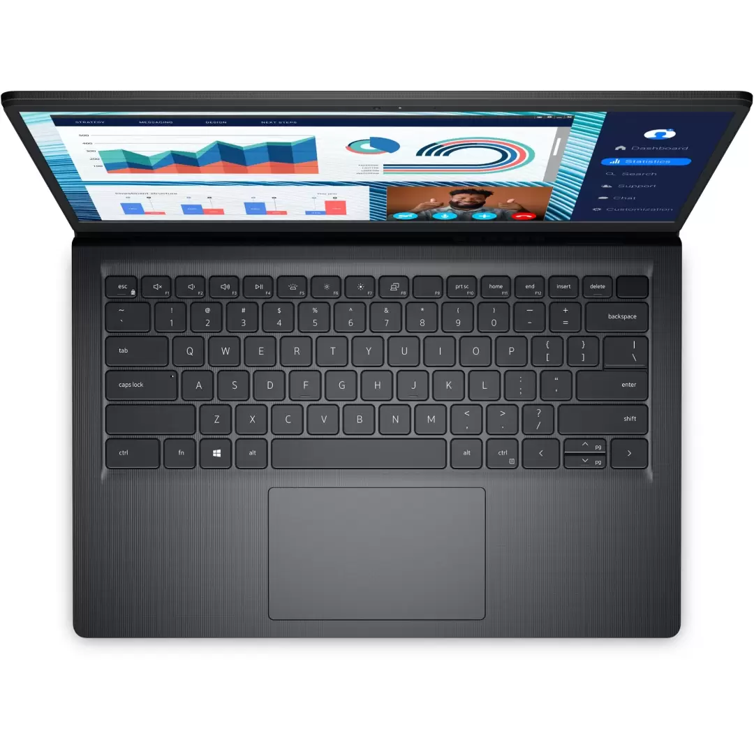 מחשב נייד דל DELL VOSTRO V3420 14.0 FHD/I5-1235U/16GB/512SSD/Intel UHD/3C/WIN11PRO/3YOS תמונה 3