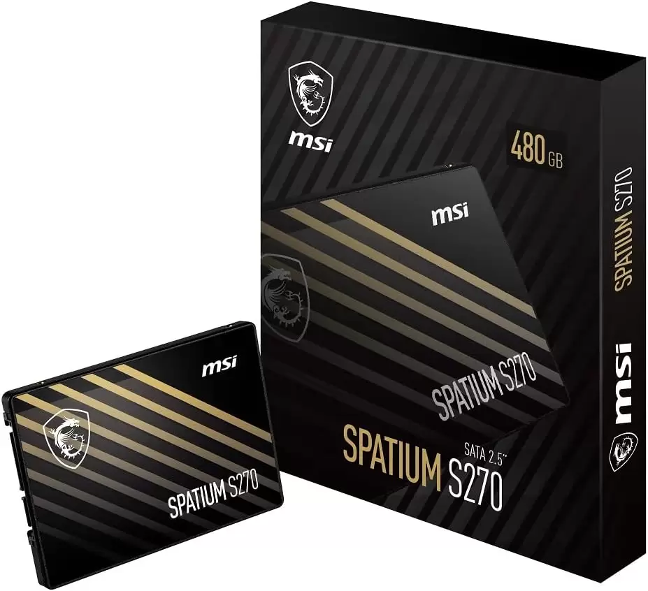 כונן קשיח MSI SSD SPATIUM S270 SATA 2.5” 480GB 5Y