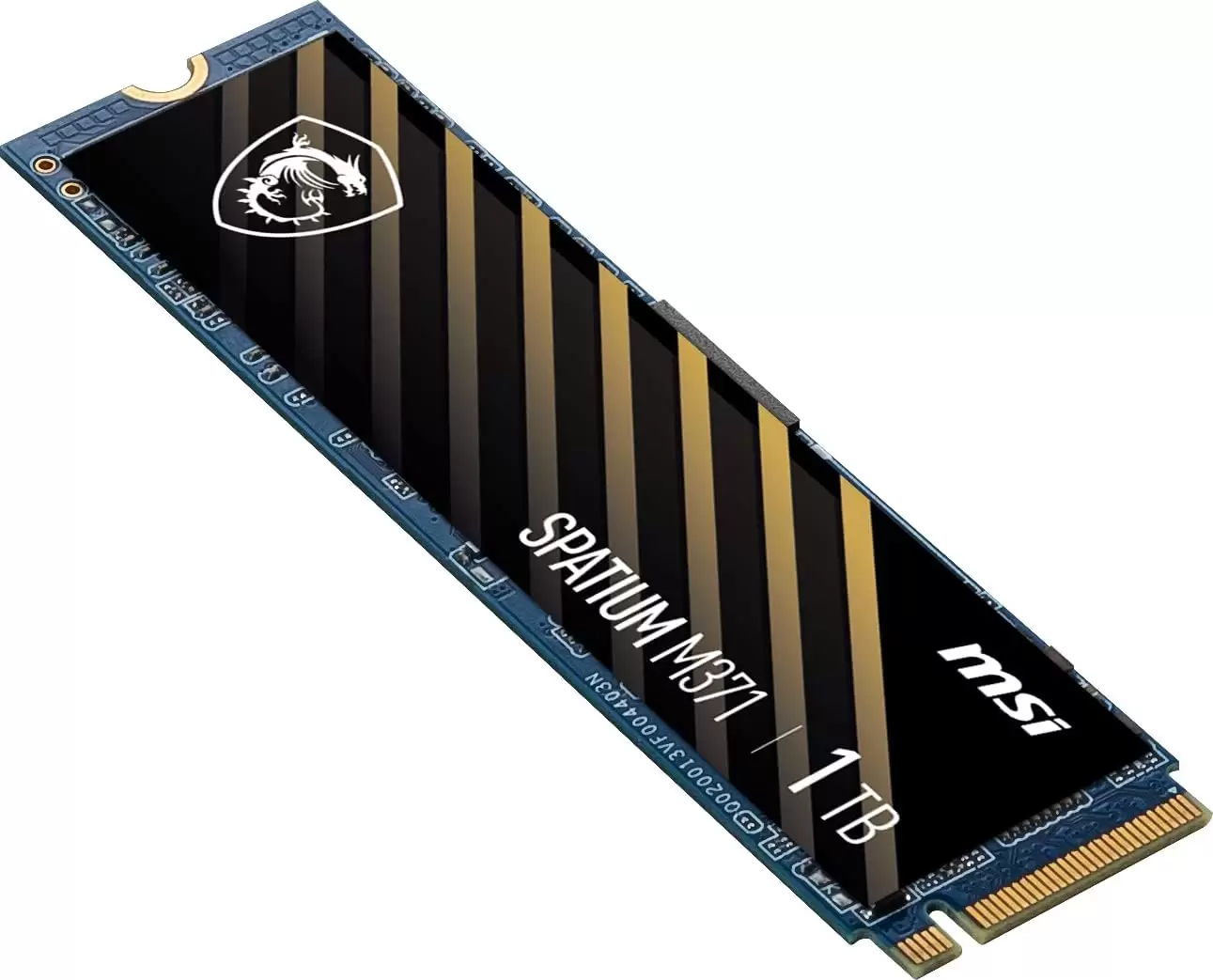 כונן פנימי MSI SSD 500GB SPATIUM M371 NVMe M.2 2280 5Y    Low Latency Gaming תמונה 3