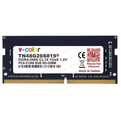 זכרון למחשב ניד V-COLOR DDR4 8 GB |operative memory
