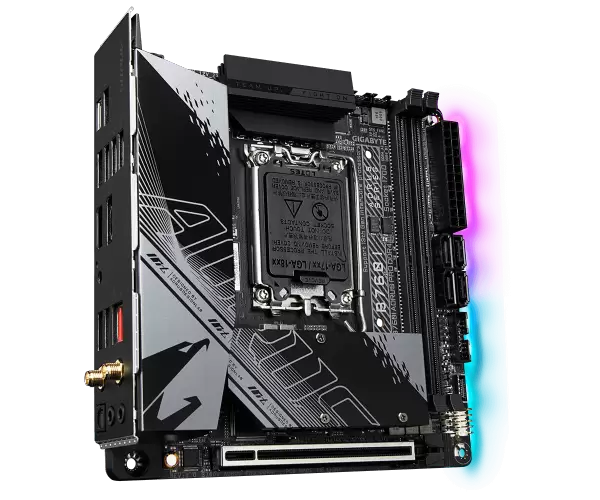 לוח אם Gigabyte B760I AORUS PRO DDR4 Micro-ITX DP HDMI תמונה 2