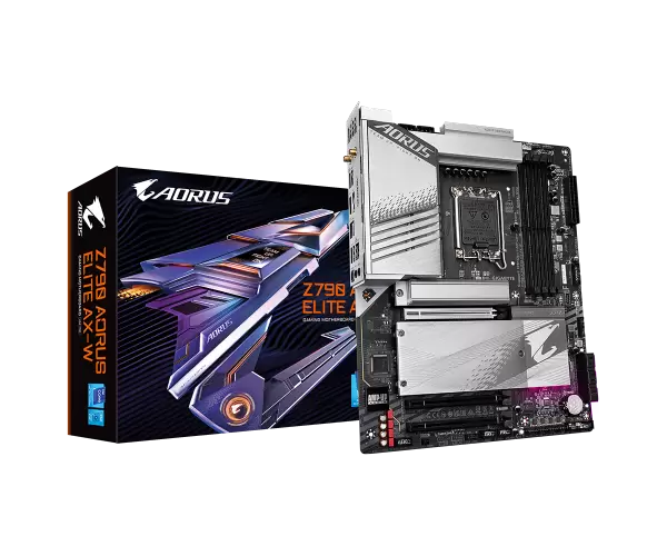 לוח אם Gigabyte Z790 AORUS ELITE AX-W DDR5 WIFI 6E BT ATX