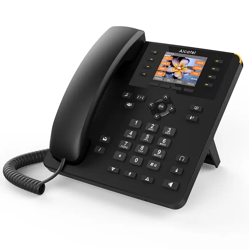 טלפון משרדי VOIP עם תצוגה צבעונית Alcatel SP2503 תמונה 2