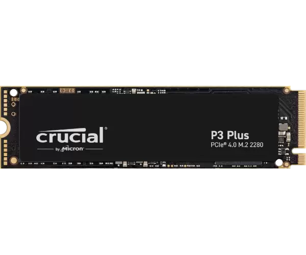 דיסק פנימי Crucial P3 Plus 4TB PCIe Gen4 M.2 2280 SSD