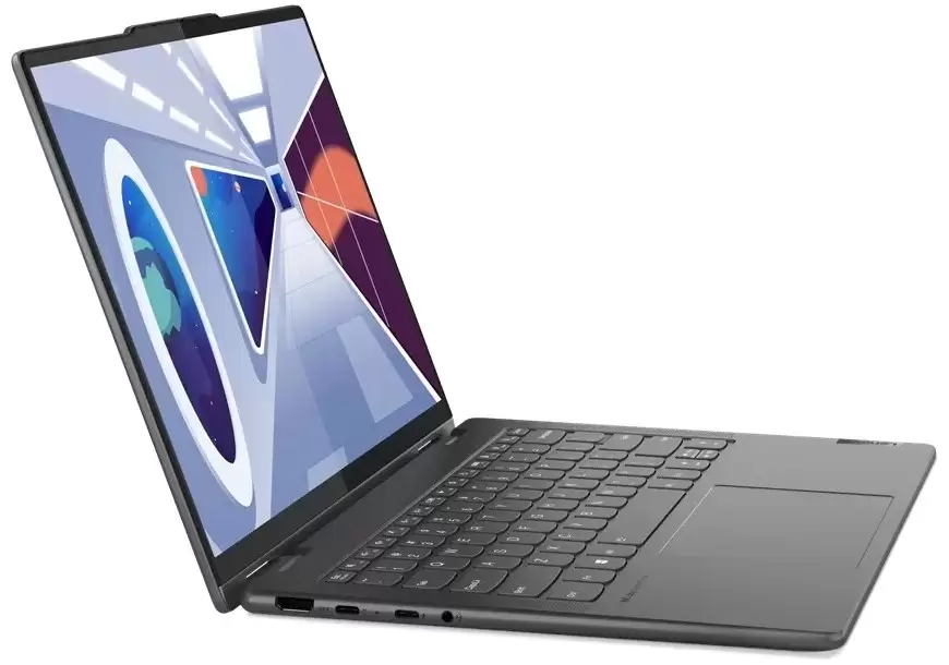 מחשב נייד מתקפל לנובו "Yoga 7 16 2K TOUCH i5-1340P/16GB/512SSD/+PEN/WIN11PRO/3YR    laptop Windows 11 Pro |16 inch Yes" תמונה 2