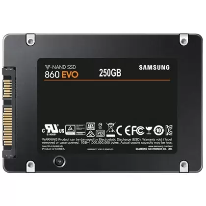 כונן SSD ‏ ‏פנימי Samsung 860 Evo MZ-76E250B 250GB סמסונג תמונה 3