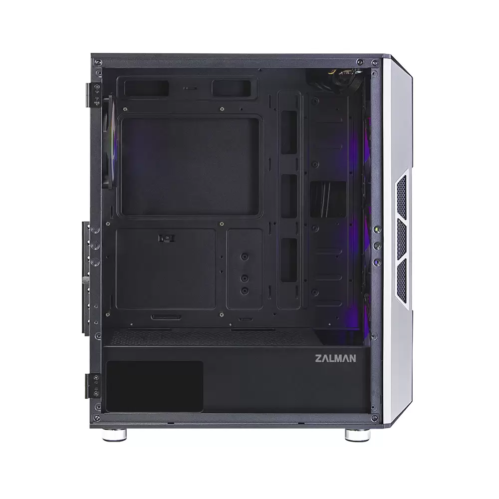 מארז מחשב CASE ZALMAN MID TOWER I3 NEO TEMPERED GLASS Black 3 x 120mm תמונה 4