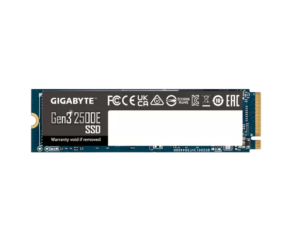 דיסק פנימי GIGABYTE Gen3 2500E SSD NVME 1TB תמונה 2