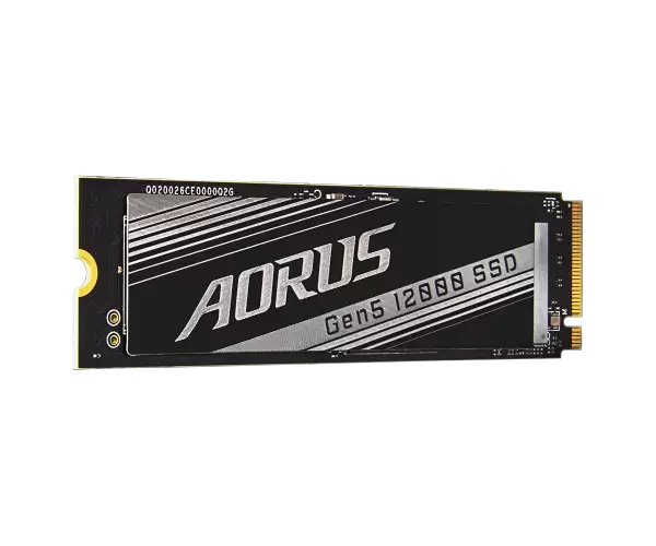 דיסק פנימי AORUS Gen5 NVME 1TB up to 11700/9500 MB/s Read/Write תמונה 3