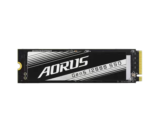 דיסק פנימי AORUS Gen5 NVME 1TB up to 11700/9500 MB/s Read/Write תמונה 4