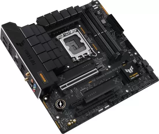 לוח אם ASUS TUF GAMING B760M-PLUS WIFI Intel LGA1700 B760 DDR5 תמונה 3