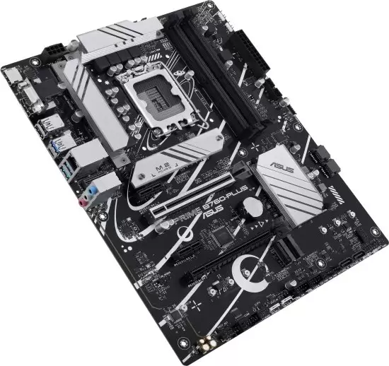לוח אם ASUS PRIME B760-PLUS Intel LGA1700 B760 DDR5 תמונה 2
