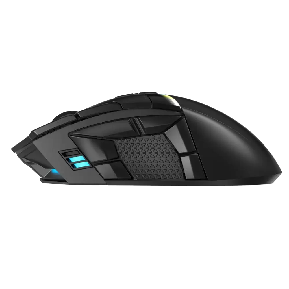 עכבר גיימינג אלחוטי CORSAIR DARKSTAR WIRELESS RGB MMO שחור תמונה 4