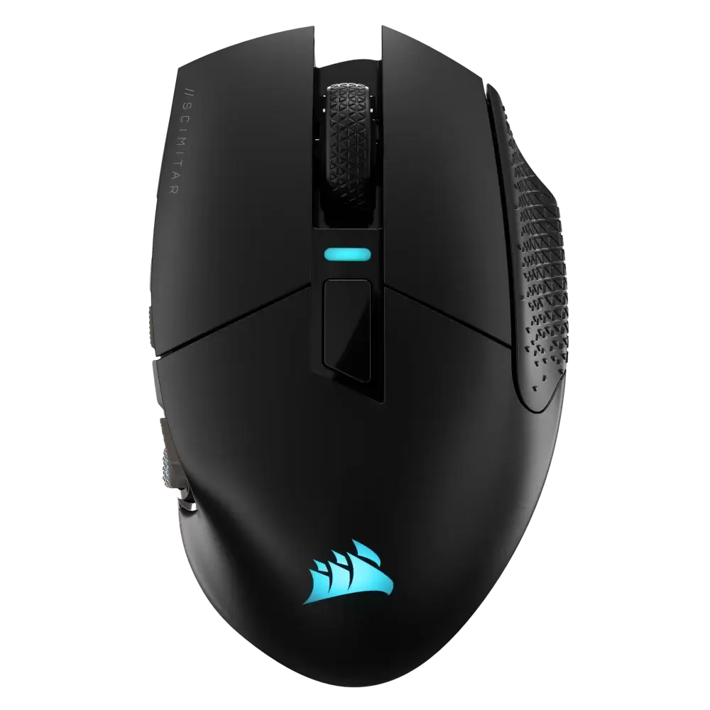 עכבר גיימינג אלחוטי CORSAIR SCIMITAR ELITE WIRELESS MMO Gaming