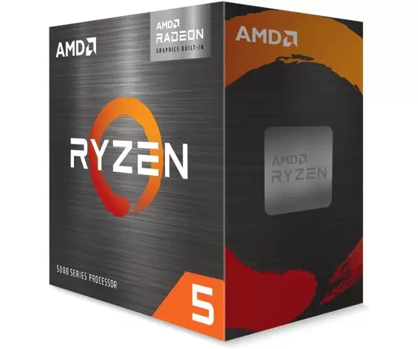 מעבד AMD R5 5600G BOX 6 Cores 12 Threads 4.4Ghz Vega 7 Graphics