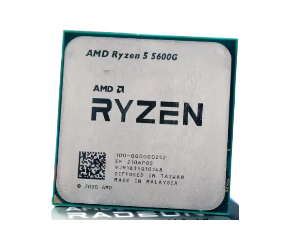 מעבד AMD R5 5600G BOX 6 Cores 12 Threads 4.4Ghz Vega 7 Graphics תמונה 2