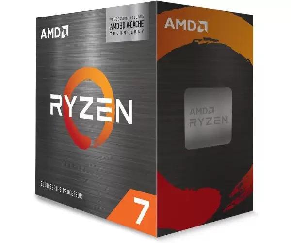 מעבד AMD Ryzen 7 5700X3D Box no Fan no GPU Unlocked 8 Cores