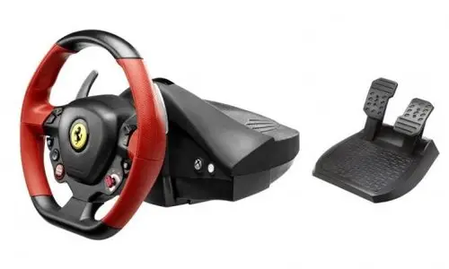 הגה + דוושות גז Thrustmaster Ferrari 458 Spider Xbox One תמונה 4