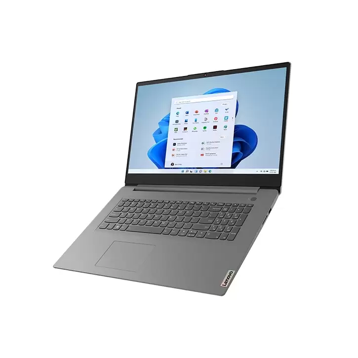 מחשב נייד  Lenovo IDEAPAD 3 I5-1235U 17.3" 16G 512G W11H ARCTIC GREY 1Y תמונה 3