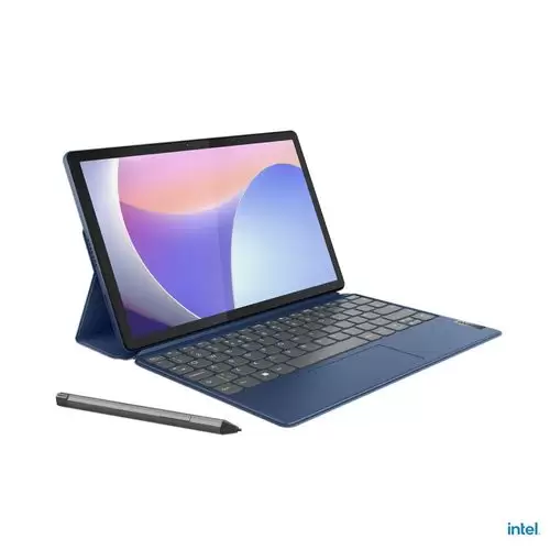 מחשב נייד Lenovo DUET 3 N200 82XK002TIV 11.5"T 2K 8G 256G W11P BLUE + PEN 1Y