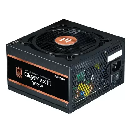 ספק כוח  ZALMAN 750W GigaMaxIII 80 PLUS BRONZE POWER SUPPLY PCIe 5.0