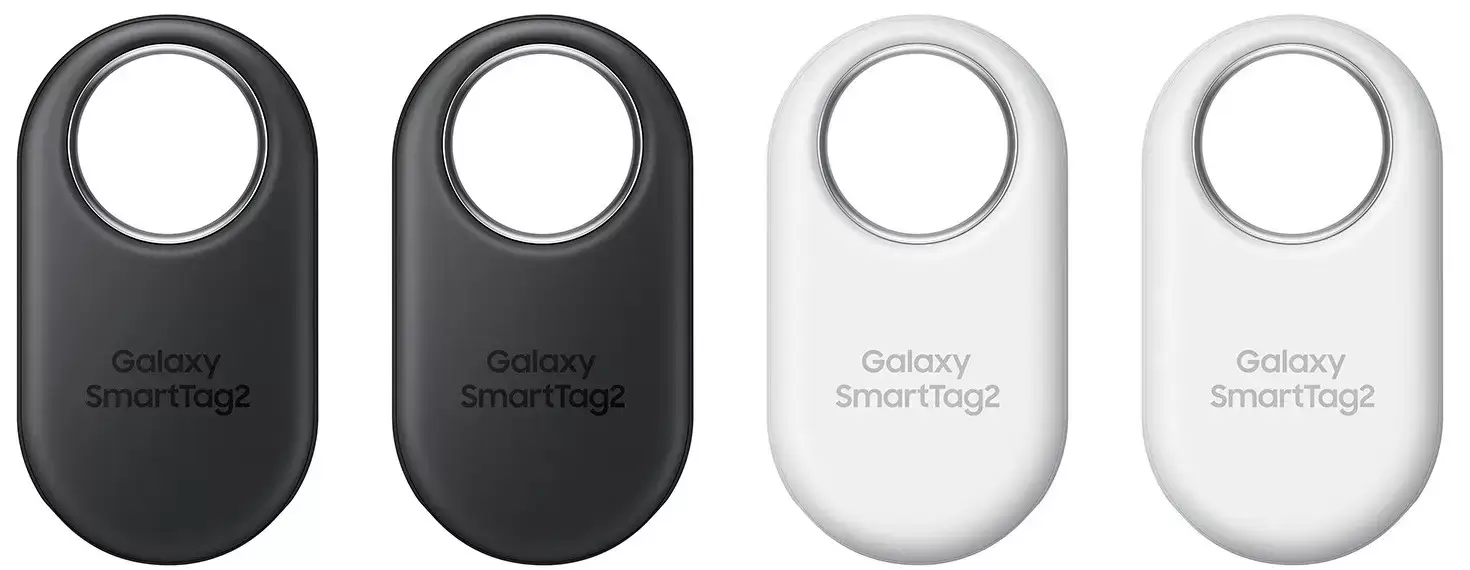 תג איתור חכם מארז רביעייה Galaxy SmartTag2 | 4 Pack | Black and White