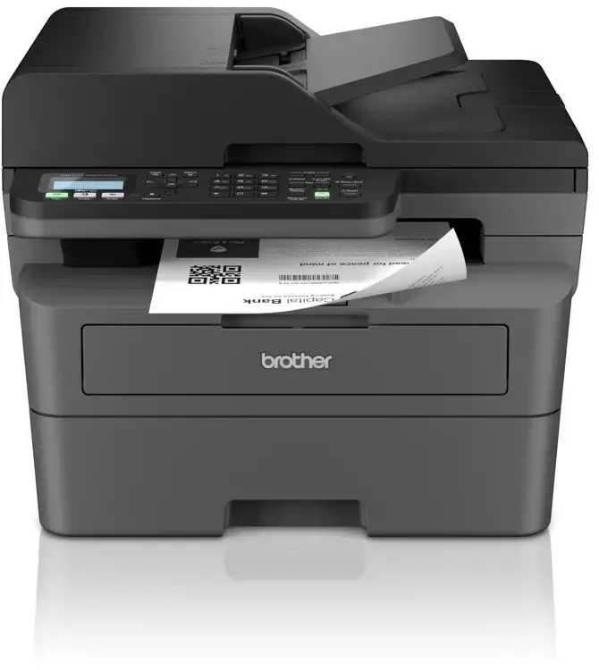 מדפסת משולבת Brother MFC-L2827DW Mono Laser Printer