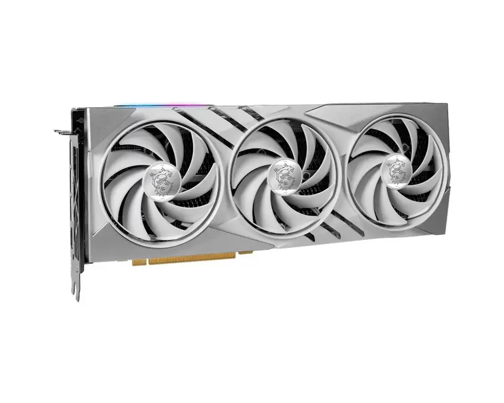 כרטיס מסך MSI GeForce RTX 4070 SUPER 12G GAMING X SLIM WHITE תמונה 4