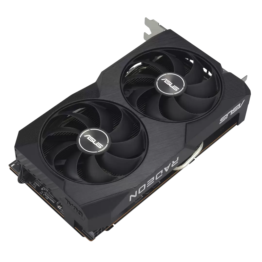 כרטיס מסך ASUS DUAL RX7600 O8G V2 HDMI DP*3 8G תמונה 2