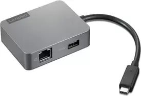 תחנת עגינה ניידת Lenovo USB Type-C Travel Hub Gen2 תמונה 2