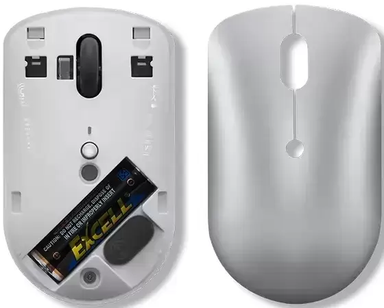 עכבר אלחוטי Lenovo 540 USB-C Wireless Compact Mouse צבע אפור תמונה 3