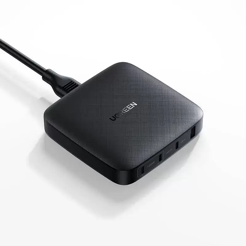 מטען קיר מהיר 100W עם 3 יציאות USB-C ויציאת USB-A