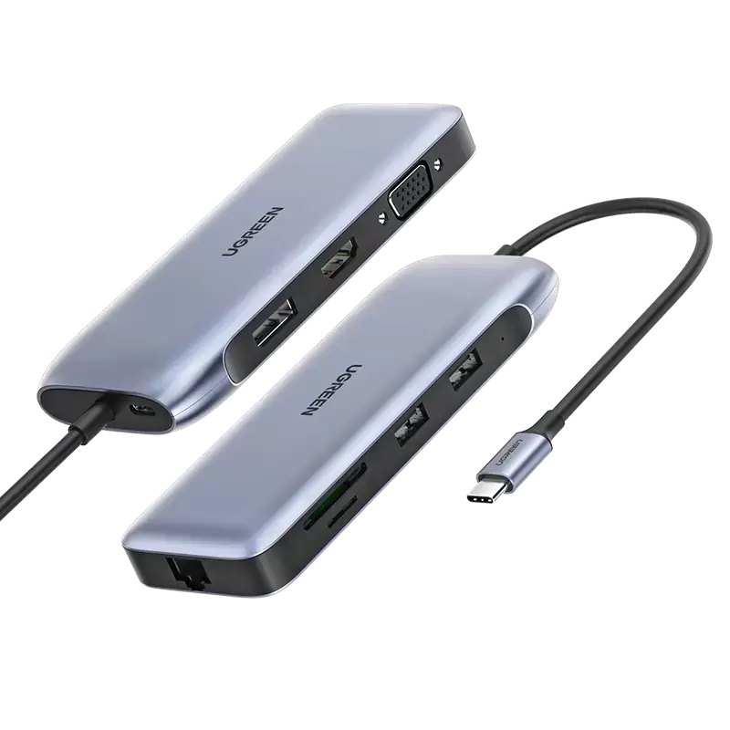 מתאם פרמיום USB-C עם שלל חיבורים UGREEN CM274