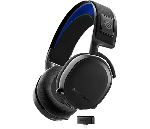 אוזניות גיימינג אלחוטיות Steelseries Arctis 7P+ Wireless צבע שחור