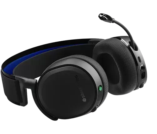 אוזניות גיימינג אלחוטיות Steelseries Arctis 7P+ Wireless צבע שחור תמונה 2