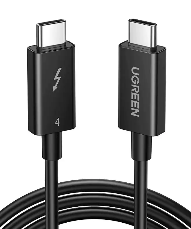 כבל USB-C ל-USB-C Thunderbolt 4 באורך 2 מטר UGREEN