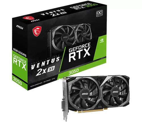 כרטיס מסך   MSI GeForce RTX 3050 VENTUS 2X 6G OC