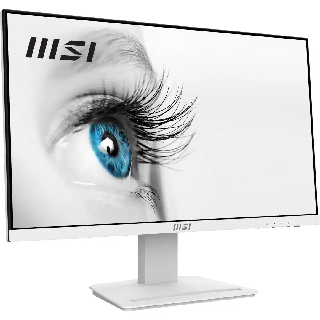 מסך מחשב MSI PRO MP243XW IPS 100HZ WHITE