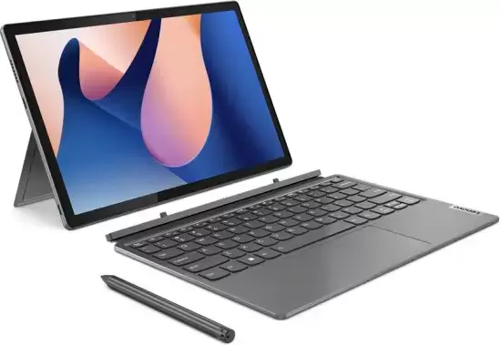 מחשב נייד לנובו Lenovo IdeaPad Duet 5-12IRU8 83B3002UIV צבע Storm Grey כולל עט