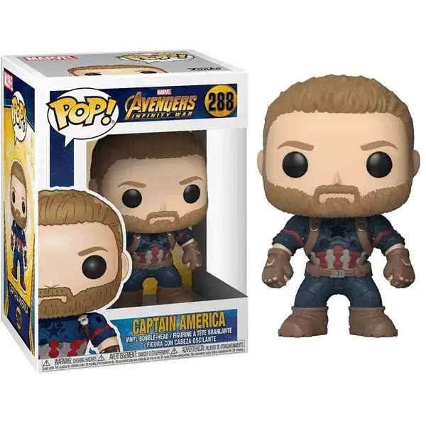 בובת פופ Funko POP! Marvel Infinity War Captain America 288