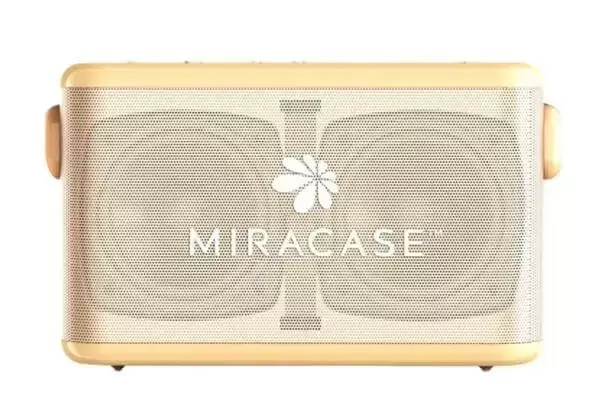 רמקול נייד + מיקרופון Miracase MBTS880 צבע כתום