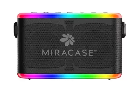 רמקול נייד + מיקרופון Miracase MBTS880 צבע שחור