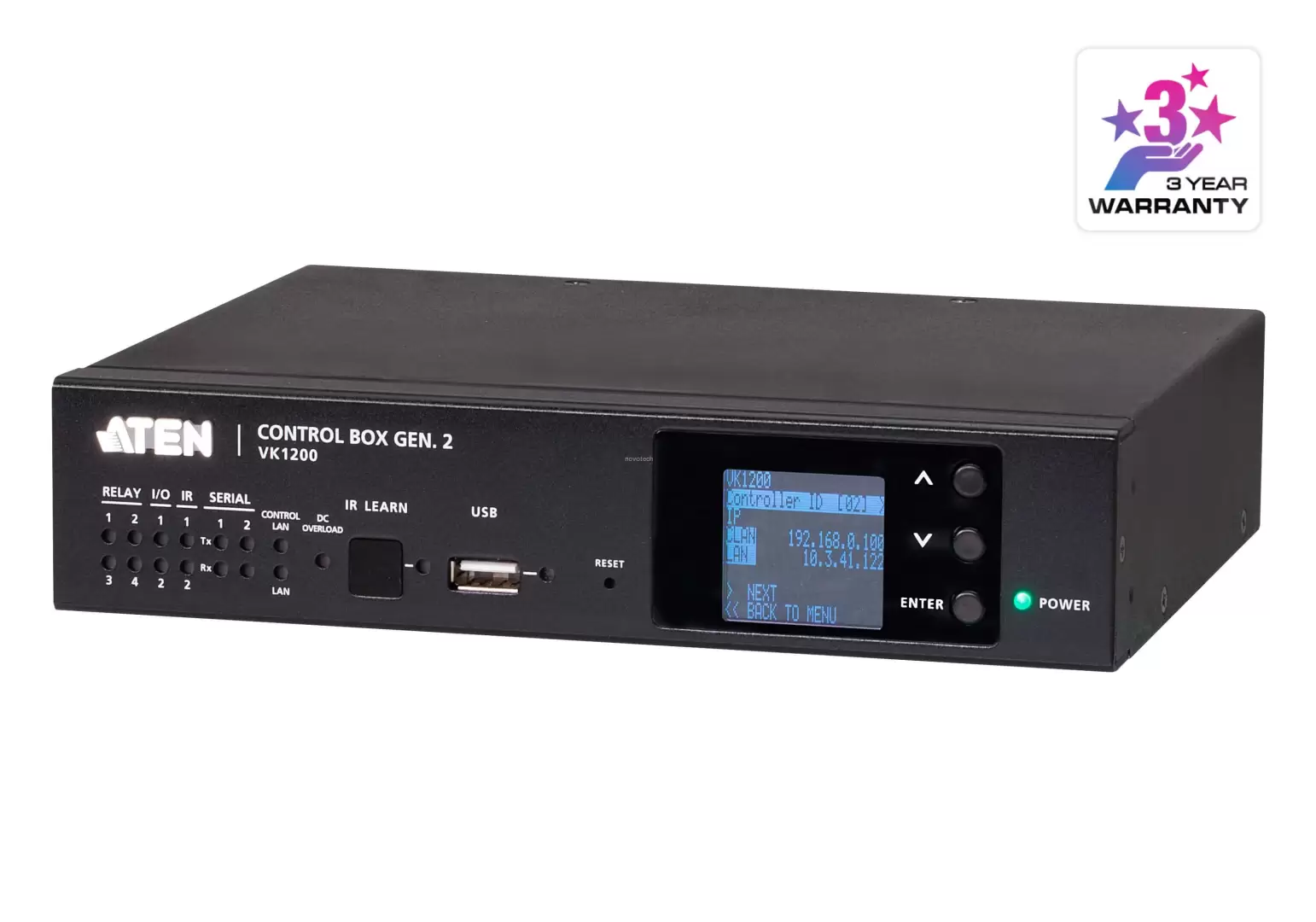 בקר ATEN Control System - Compact Control Box Gen. 2 VK1200