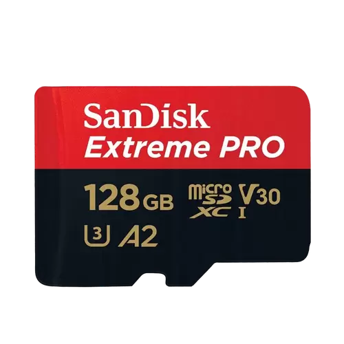 כרטיס זיכרון 128GB MICRO SD EX 4K 200S מבית SANDISK