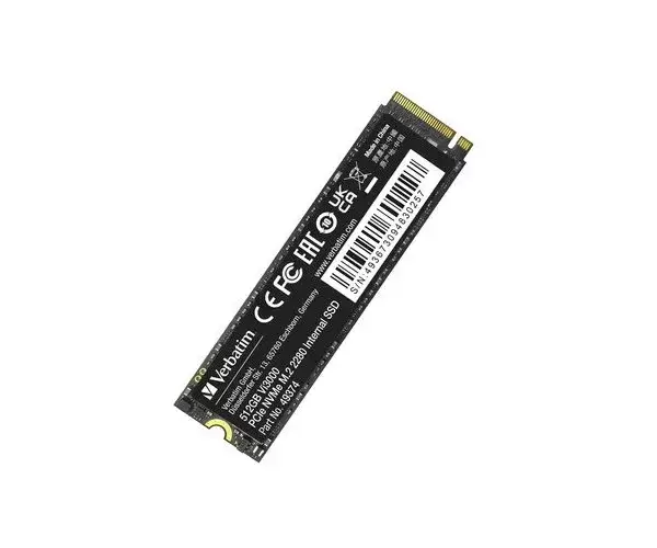 דיסק פנימי NVME gen3 NGFF 2280  Verbateem VI3000 512GB